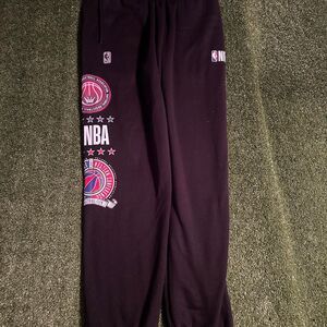 Nba Men's Black Joggers-tracksuits